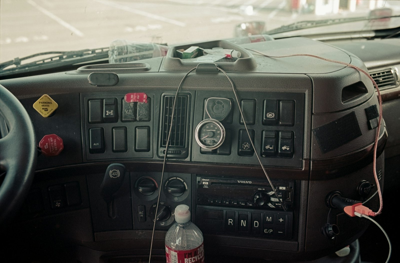 Professional truck driver